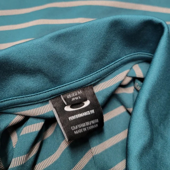 Oakley Women's Enjoy  Short Sleeve Golf Polo T-Shirt Size Medium - Picture 4 of 5